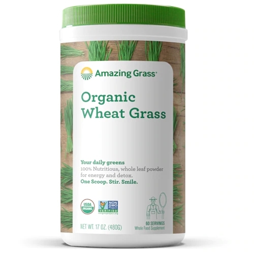 Amazing Grass Trigo Orgânico em Pó - 60 Doses (Aprox. 270g)