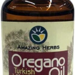 Amazing Herbs Óleo de Orégano Puro 30ml (1 fl oz) - Suporte Imunológico Natural