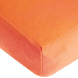Lençol de Berço American Baby Chenille Ultra Macio Laranja 70x130cm - 1 Unidade