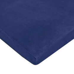 Lençol para Berço American Baby Heavenly Soft Chenille Azul Marinho - 1 Unidade (Maciez Superior)