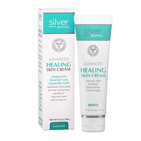 American Biotech Labs Silver Biotics™ Advanced Healing Skin Cream Unscented -- 3.4 oz