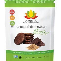 Amrita Minis Sem Glúten Chocolate Maca - 85g: Energia Natural e Sabor Intenso