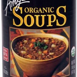 Amy's Organic Soup Lentil - Sopa Orgânica de Lentilha Amy's 411g