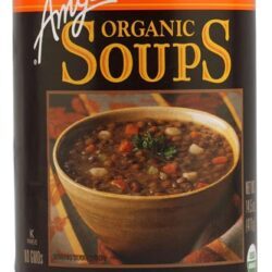 Amy's Organic Soup Light in Sodium Lentil - 428ml: Nutrição Leve e Saborosa