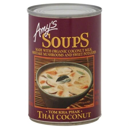 Amy’s Organic Soup Sopa Tailandesa de Coco Vegana – 355ml — foto 1