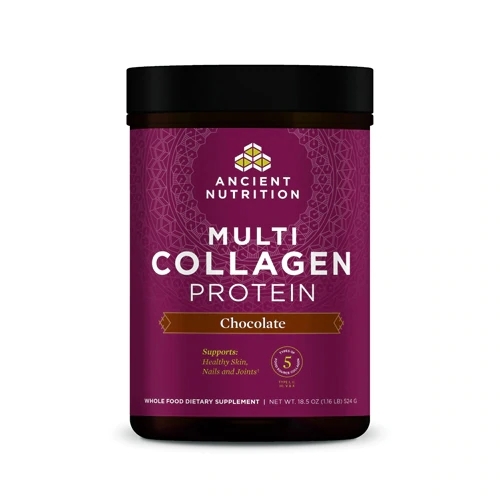 Ancient Nutrition Multi Colágeno Proteína Sabor Chocolate - 524g