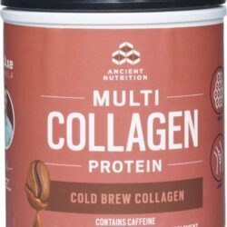 Ancient Nutrition Multi Colágeno Proteína Cold Brew - 500g: Energia e Beleza