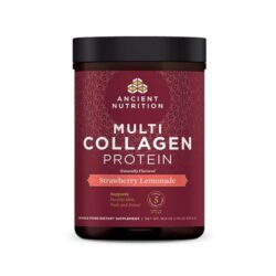 Ancient Nutrition Multi Colágeno Proteína Morango Limonada 539g - Beleza e Saúde Imbatíveis