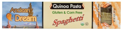 Massa Espaguete Orgânica Royal Quinoa Andean Dream - 227g - Sem Glúten e Nutritiva