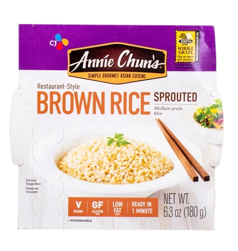 Arroz Integral Germinado Annie Chun's Estilo Restaurante - 179g - Sabor e Saúde