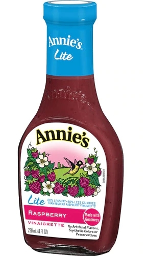 Molho Vinagrete Raspberry Annie's - Leve e Saboroso 237ml