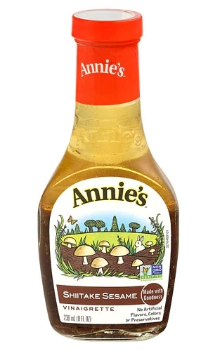 Molho Shiitake & Gergelim Annie's Naturals - 237ml | Sabor Oriental e Leveza