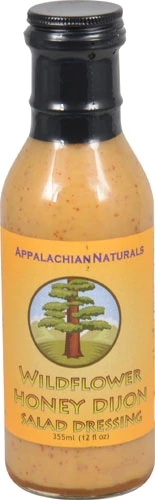 Molho para Salada Appalachian Naturals Mel Selvagem Dijon Sem Glúten - 355ml