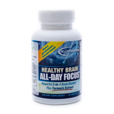 Applied Nutrition Healthy Brain All-Day Focus® -- 50 Tablets