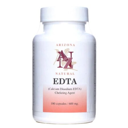 Arizona Natural Products EDTA Chelation Formula -- 600 mg - 100 Capsules