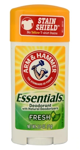 Arm & Hammer Essentials Desodorante Frescor Natural - 71g | Proteção Duradoura