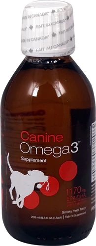 Ascenta Canine Ômega-3 Sabor Defumado - 200ml: Saúde e Vitalidade para Seu Cão