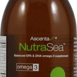 Ascenta NutraSea™ Limão - 196ml: Óleo de Peixe Rico em Ômega-3 EPA e DHA