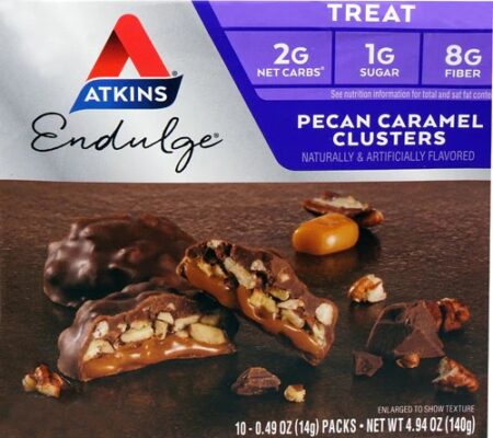 Atkins Endulge Treat Pecan Caramel Clusters -- 10 Packs