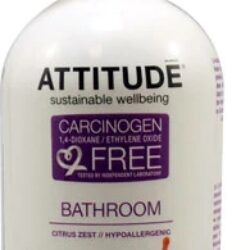 Attitude Bathroom Citrus Zest 800ml: Higiene e Bem-Estar Refrescante para o Banheiro