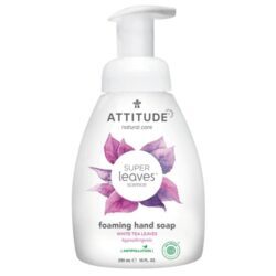 Sabonete Líquido Espumante Attitude Super Leaves™ Folhas de Chá Branco - 295ml