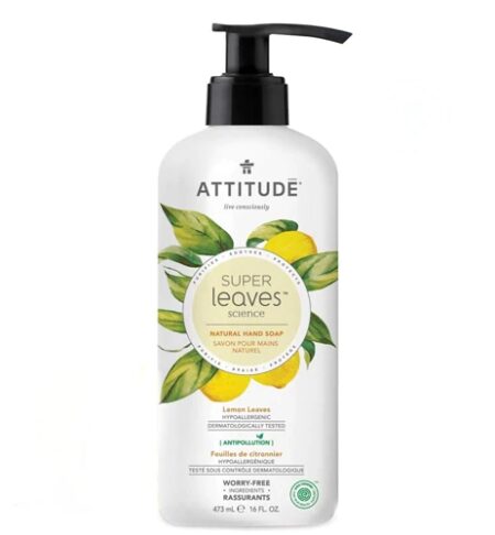 Attitude Super Leaves™ Natural Hand Soap Lemon Leaves -- 16 fl oz