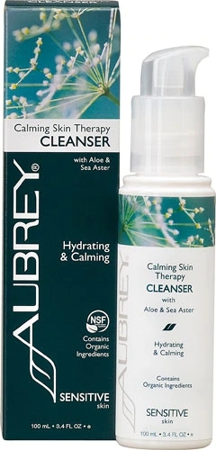 Limpeza Facial Hidratante Aubrey Calming Skin Therapy - 100ml: Pele Calma e Radiante