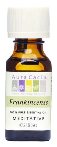 Óleo Essencial de Olíbano Aura Cacia 100% Puro - 15ml - Aroma Premium e Bem-Estar