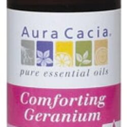 Óleo Corporal Aura Cacia Aromaterapia Gerânio Confortante - 118ml (4 fl oz)