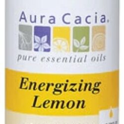 Óleo Corporal Energizante Aura Cacia Aromaterapia Limão 118ml - Revitalize Sua Pele e Mente