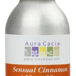 Aura Cacia Óleo Essencial Sensual Canela & Ylang Ylang - Bruma Aromaterapia 118ml