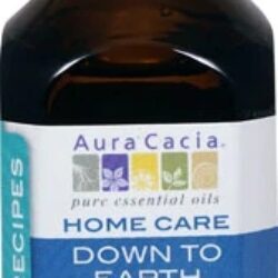 Aura Cacia Home Care Óleo Essencial Blend Down To Earth - 59ml (2 fl oz) - Equilíbrio e Bem-Estar Natural