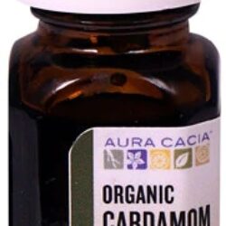 Óleo Essencial Orgânico de Cardamomo Aura Cacia Puro - 7.39ml | Bem-Estar e Relaxamento