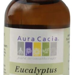 Óleo Essencial de Eucalipto Aura Cacia 100% Puro - 59ml (2 fl oz) - Revigorante e Purificante