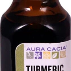 Extrato de Cúrcuma Aura Cacia CO2 - 15ml (0.5 fl oz) para Bem-Estar Holístico