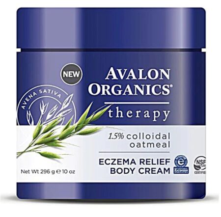 Avalon Organics Therapy Eczema Relief Body Cream -- 10 oz