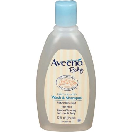 Aveeno Baby® Wash and Shampoo Lightly Scented -- 12 fl oz