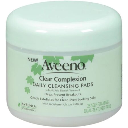 Aveeno Clear Complexion Daily Cleaning Pads -- 28 Pads