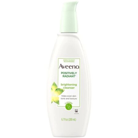 Aveeno Positively Radiant® Brightening Cleanser with Moisture-Rich Soy Extract -- 6.7 fl oz