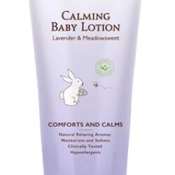 Babo Botanicals Loção Calmante Bebê Lavanda e Meadowsweet - 237ml (8 fl oz) - Pele Sensível e Relaxamento