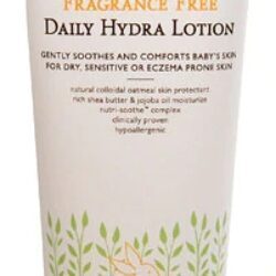 Babo Botanicals Loção Hidratante Diária para Bebês Sensíveis, Sem Fragrância – 236ml