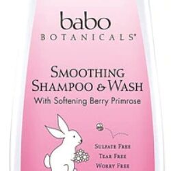 Babo Botanicals Shampoo e Lavagem Suavizante Amora e Prímula 237ml - Cabelos Macios e Brilhantes