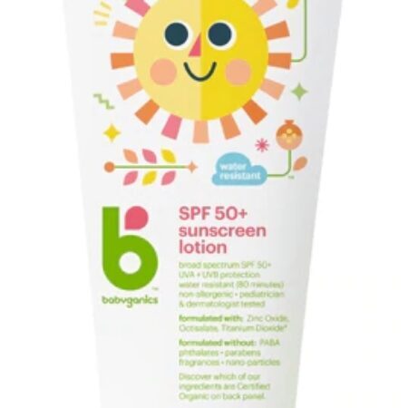 Protetor Solar Infantil Babyganics FPS 50 – 177ml (6 fl oz) – Proteção Mineral Suave — foto 1