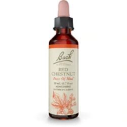 Essência Floral Bach Red Chestnut 20ml - Alívio Natural da Preocupação Excessiva