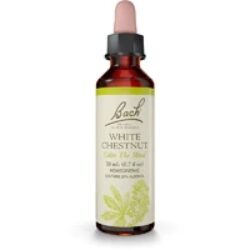 Essência Floral White Chestnut Bach Original 20ml - Para Mente Clara e Foco
