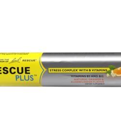 Bach Rescue Plus Stress Complex Pastilhas Laranja e Sabugueiro - 10 Pastilhas - Alívio Rápido do Estresse