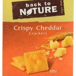 Biscoitos Back To Nature Crispy Cheddar 184g - Sabor Autêntico e Crocância Inigualável