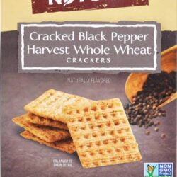 Biscoitos Integrais Back To Nature Harvest com Pimenta do Reino - 240g