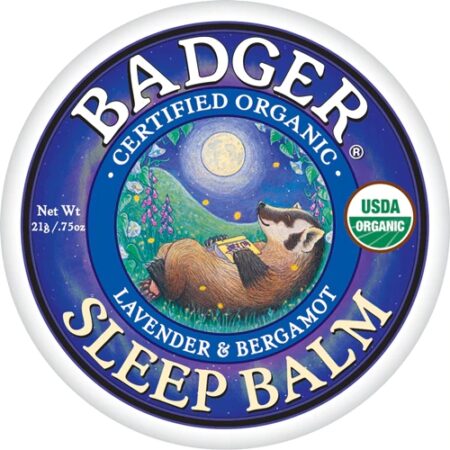 Badger Organic Sleep Balm Lavender and Bergamot -- 0.75 oz