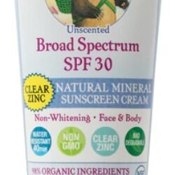 Protetor Solar Mineral Natural Badger SPF 30 Clear Zinc - 85g